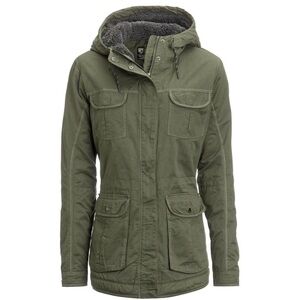 Kuhl Fleece Lined Luna Hooded Jacket in Sage Green Women's XS $199